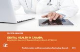DIGITAL HEALTH IN CANADA - Information and … · DIGITAL HEALTH IN CANADA ... HEALTH ICT WORKFORCE PROFILE CURRENT STATE ... Innovations in Information and Communications Technologies
