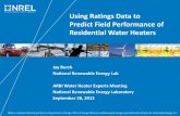 Using Ratings Data to Predict Field Performance of ...apps1.eere.energy.gov/buildings/publications/pdfs/building_america/... · Using Ratings Data to Predict Field Performance of