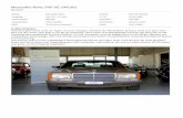 Mercedes Benz 500 SE (W126) - images.autoscout24.chimages.autoscout24.ch/custom/410/2667410/Mercedes Benz 500 S… · Classic Center Niederhofer / Einfangstrasse 9 / CH - 8575 Bürglen