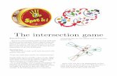 The intersection game - QEDCAT · The intersection game BURKARD POLSTER Spot it! is a fun card game made up of 55 cards each of which carries 8 pictures. What’s special about this