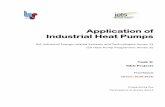 Application of Industrial Heat Pumps - トップページ Final Report_Task3.pdf · Application of Industrial Heat Pumps ... heat pump producing high temperature hot water with ...