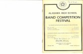 · PDF filealabama high school band competition festival alabama bandmasters association officers bill sloan johnny jacobs frank h. kendeigh . president