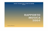 Rapporto Musica 2004 - .:: Franco Fabbri · Emittenza Radio Televisiva Direzione Accordi Direttore Renato Montesano ... da editori associati SIAE nella loro veste di sub-editori