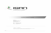 ISAN Data Fields - ISAN (International Standard ... · - The list of elements contained in WorkMetadata is ... as the ISRC or ISWC for the music ... ISAN Data Fields ...