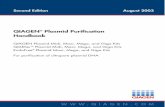 QIAGEN Plasmid Purification Handbook - Home | … · QIAGEN Plasmid Purification Handbook 08/2003 7 EndoFree® Plasmid Kits EndoFree Plasmid Kit Maxi (10) Mega (5) Giga (5) Catalog