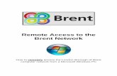 remote Access To The Brent Network€¦ · Remote Access to the Brent Network How to remotely access the London Borough of Brent computer network from a Microsoft Windows PC