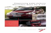Diagnosing paint defects Mercedes-Benz PC & CV. · The examples and suggestions in this booklet are intended to help you prevent paint defects, identify environmental effects and