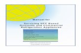 Manual for Servicing HFC Based Domestic and … · Dr. S. Devotta, National Chemical Laboratories (NCL), Pune, India V. G. Sardesai, Kirloskar Copeland, ... ' HIDECOR 2000 HFC Manual,