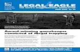 LEGAL EAGLE - The RSPB · American businessman Bob Cieslukowski holds the lease ... LEGAL EAGLE THE RSPB’S ... cage trap that showed a young man