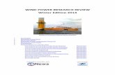 WIND POWER RESEARCH REVIEW Winter Edition …renews.biz/.../assets/Wind-Power-Research-Review-Winter-2014.pdf · WIND POWER RESEARCH REVIEW Winter Edition 2014 ... wind turbine specification,