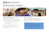 ENROLLMENT PACKET - Wake County Public School … · ENROLLMENT PACKET FOR STUDENTS ENTERING ... certificate Immunization ... The student lives with a parent or legal custodian in