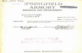JPRINGFIELD ARMORY ViBl, · Springfield Armory procedures, and then sectioned to permit measurement of chromium thickness at the lands and grooves. A graph of Groove Chromium
