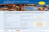 Indian Dinner Cruise - lakelucerne.ch · Kanchi Indian Restaurant, CH- Luzern, Price includes ˇ.˘ h cruise on Lake Lucerne ~~~ Indian Dinner Buffet: Papadam, Pickle, Salad, veg