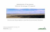 Methlick Farmers Wind Energy Project OSE2586 Section 1 Final.pdf · The Methlick Farmers Wind Energy Project is a locally owned wind project being developed by farmers in the Methlick