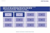 S1C33209/221/222 Technical Manual - global.epson.com€¦ · S1C33209/221/222 Technical Manual This manual describes the hardware specifications of the Seiko Epson original 32-bit