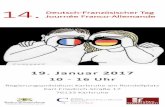 14. Deutsch Journée Franco Französischer Tag …¼re DFT 2017.pdf · den ersten lick ein Theaterstück für Kinder im selben Alter wie der Held. Aber hinter der Märchenfassade