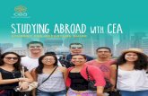 STUDYING ABROAD WITH CEA Student Pre... · Dear Friends, Congratulations on making the decision to study abroad with CEA! We are looking forward to taking this journey together, and