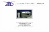 VETROSON® Oxy-Gen™ Systems - Summit Hill …€¦ · VETROSON® Oxy-Gen™ Systems ... control panel has not been damaged in any way during shipment. ... The VETROSON® Oxy-Gen™