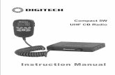 Instruction Manualfiles.vivid-illumination.com/downloads/electronics_user_manual/WDC... · Compact 5W UHF CB Radio Instruction Manual DC-1122 ... When the CB icon is showing the 80
