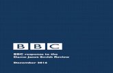BBC response to the Dame Janet Smith Review …downloads.bbc.co.uk/aboutthebbc/insidethebbc/reports/pdf/bbc_djs... · 3 BBC response to the Dame Janet Smith Review December 2016 Introduction