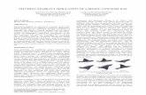 Pitching stability simulation of a bionic cownose ray ...€¦ · PITCHING STABILITY SIMULATION OF A BIONIC COWNOSE RAY ... ray is utilized to support the up-floating and diving ...