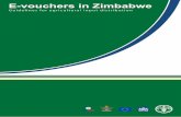 E-vouchers in Zimbabwe - fao.org · E-vouchers in Zimbabwe ... • Category B1 and B2 farmers – input vouchers; and • Category C farmers – market linkage support to access output