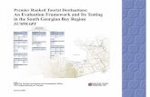 Premier Ranked Tourist Destinations: An Evaluation … · Premier Ranked Tourist Destinations: An Evaluation Framework and Its Testing in The South Georgian Bay Region SUMMARY Prepared