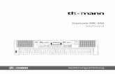 Startone MK-300 keyboard - Musikhaus Thomann · 8 Taste [INTRO/ENDING] zur Auswahl eines Intros oder Endings. 9 Taste [FILL A] zur Auswahl von Fill A/Main A. 10 Taste [FILL B] zur