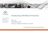 Analyzing InfiniBand Packets - OpenFabrics · OpenFabrics Software User Group Workshop Analyzing InfiniBand Packets Qian Liu QGA2@unh.edu Advisor: Professor Robert D. Russell University