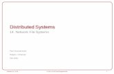 Distributed Systems - Welcome to Department of …pxk/417/notes/content/15-nas-slides.pdf · Distributed Systems 14. ... Sequential Semantics Read returns result of last write ...