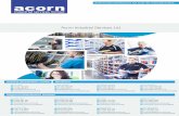 Acorn Industrial Services Ltd ·  F E Linear Division 01709 789 949 01709 789951 linear@acorn-ind.co.uk  Acorn Industrial Services Ltd