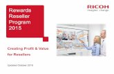 Rewards Reseller Program 2015 - Ingram Micro · PDF fileRewards Reseller. Program 2015. Creating Profit & Value for Resellers. Updated October 2015