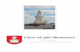 Class of 1967 Memories - Yale Divinity School · Class of 1967 Memories . ... Robert (Bob) E. Paulen ... Gaylord Noyce called me into his office and suggested that while I was at