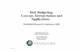 Risk Budgeting: Concept, Interpretation and Applications · 217538 8/11/2005 Risk Budgeting: Concept, Interpretation and Applications Northfield Research Conference 2005 Eddie Qian,