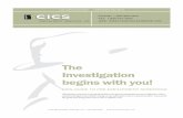 CITY INVESTIGATIONS CORPORATE SECURITY CICS Guide To Employment... · CITY INVESTIGATIONS CORPORATE SECURITY CICS EMPLOYMENT SERVICES ... The following interview questions can be