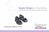 Team Steps to Success - Hampshire · The guides contained within the ’Team Steps to Success’ series are ... that you're always reviewing demand for ... pay for the block in a