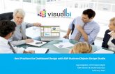 Best Practices for SAP BusinessObjects Design Studio .Best Practices for Dashboard Design with SAP