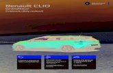 Renault Clio .RENAUlT Clio S modern½m financovan­m Renault Easy m´¾ete ma¥ nov© Clio u¾ od