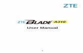 User Manual - ZTEdownload.ztedevice.com/device/global/support/product/516/6303... · ZTE Corporation expressly disclaims any liability for faults and ... Images and screenshots used