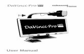 DaVinci Pro HD OCR User Manual - Enhanced Vision€¦ · DaVinci Pro User Manual Outline ... • Using any other power supply than the one provided by Enhanced Vision for DaVinci