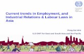 Current trends in Employment, and Industrial Relations & Labour … · The contents of presentation . 1. Trends in employment . 2. Trends in industrial relations . 3. Labour law reform
