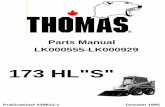 173 HLS - thomasloaders.com Parts manual (SN... · 2593 6356 1650 6086 39546 38797 part 960767 40011 40015 30771 40014 40017 40016 40012 30897 30896 29245 30899 30898 40013 29059
