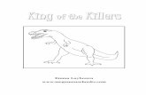 King of the Killers - Megamouse Books · King of the Killers Chapter One “He’s coming! ... thing.” “What’s that ... All three dinosaurs lined up, ...