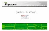 KEPServerEX for InTouch - opchub.comopchub.com/download/KEPServerEX_for_InTouch.pdf · 1. HY헤드라인M(20pt) KepServer side Configuration • 설치완료후KepServerConfiguration
