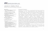 James H. Clarke, Ph.D. - mutchassociates.commutchassociates.com/_team/resume_james_clarke.pdf · Studies – Environmental Engineering, Professor of the Practice, 2000 to present