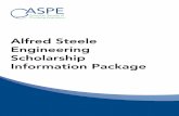 Alfred Steele Engineering Scholarship Information Package · PDF fileAlfred Steele Engineering Scholarship Information Package. Contents Alfred Steele Engineering Scholarship Information