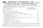 INDIAN JOURNAL OF IJPP PRACTICAL PEDIATRICS 7 No. 4.pdf · 2017-12-08 · PRACTICAL PEDIATRICS ... diagnosis and management of neonatal jaundice. ... bilirubin encephalopathy, it