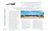 Improving Safety and Operations of Traffic Signals near ... · by automatic gates has remained ... Project 0-4265: Improved Traffic Signal Operation ... and slower acceleration of