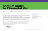 FAMILY GUIDE to Financial Aid - westoverschool.org · This resource, The SSS Family Guide to Financial Aid, will help you become familiar with the ﬁnancial aid process. ... offer
