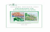Informe T.cnico Programa de Diversificaci.n 2003 · Fintrac CDA, Honduras, C. A. - 5 - Evaluación de Susceptibilidad a Plagas de Cuatro Cultivares de Yuca Hernán R. Espinoza1, Geovany